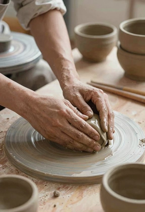 How to Make Terracotta Pots in 7 Steps 2 knead clay to smoothness