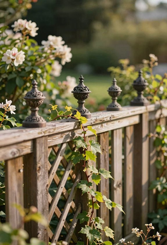 5 Garden Fence Decor Ideas to Transform Your Outdoor Space 2 lattice and trellis privacy upgrades