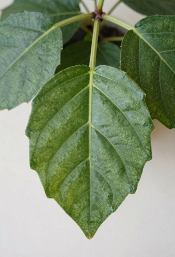 leaf patterns guide species identification