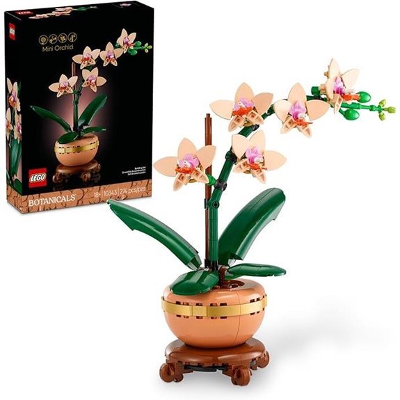 lego botanicals mini orchid 10343
