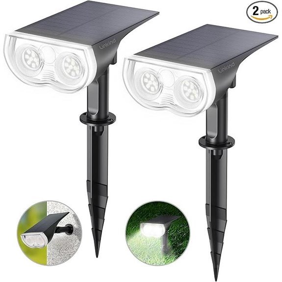 linkind solar spotlights pack