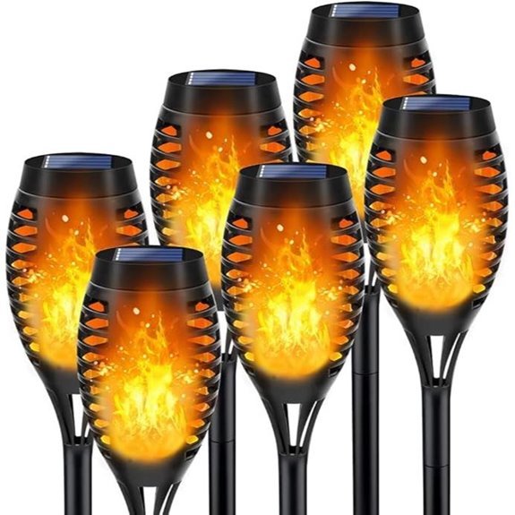 10 Best Flickering Flame Solar Lights for 2026 5 lnryy solar flame torch lights