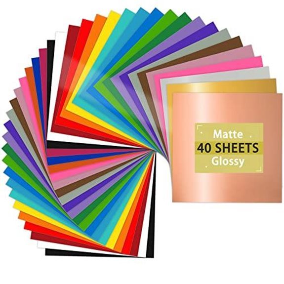 15 Best Vinyl for Outdoor Signs in 2026 6 lya vinyl 40 pack sheets
