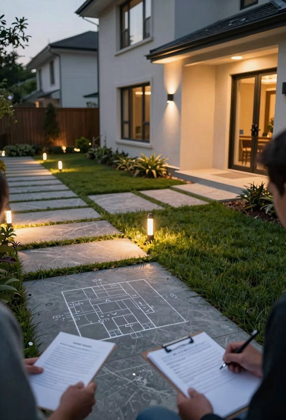 How to Install Outdoor Lighting on Your House in 3 Steps 1 map outdoor lighting layout and power