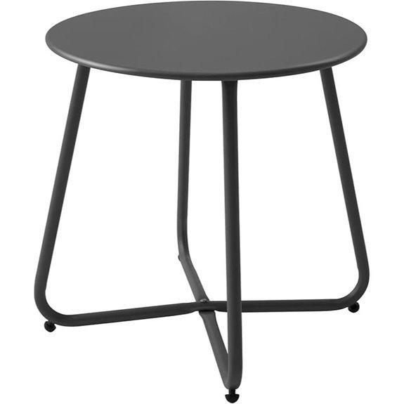 5 Best Outdoor Tables for 2026 5 meluvici black metal table
