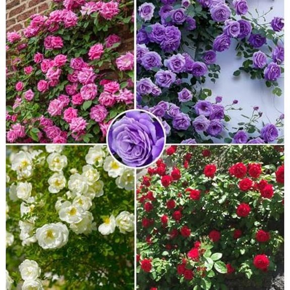 10 Best Annual Climbers for 2026 (Vertical Garden Magic) 6 mix climbing rose seeds 100pcs