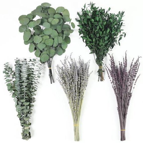 10 Best Hanging Herbs for 2026 (Grow Up, Not Out) 5 mixed eucalyptus and lavender decor