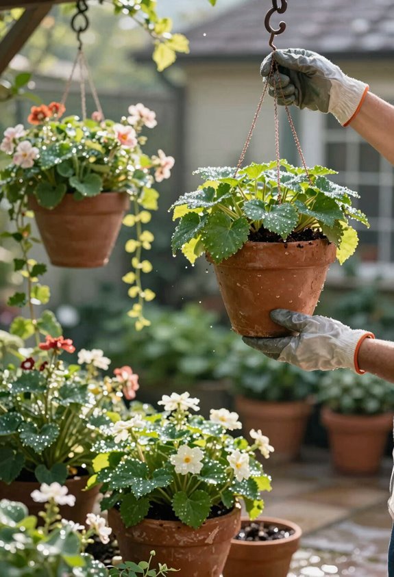 How Often Should You Water Hanging Baskets 4 morning watering reduces heat stress in baskets