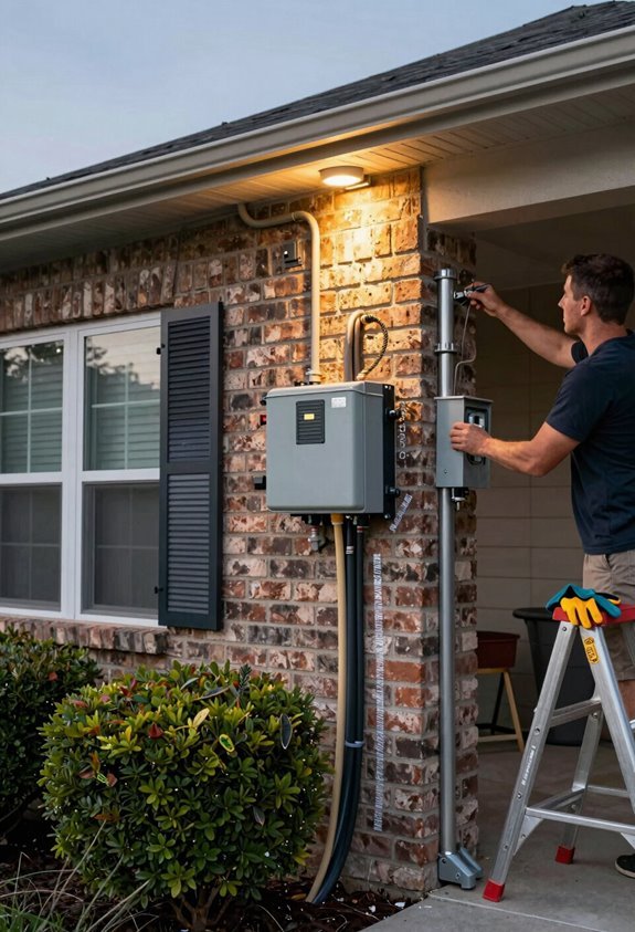 How to Install Outdoor Lighting on Your House in 3 Steps 2 mount transformer bury cable safely