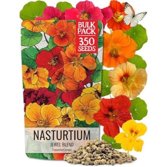 5 Best Climbing Nasturtium Varieties for 2026 5 nasturtium seeds jewel mix