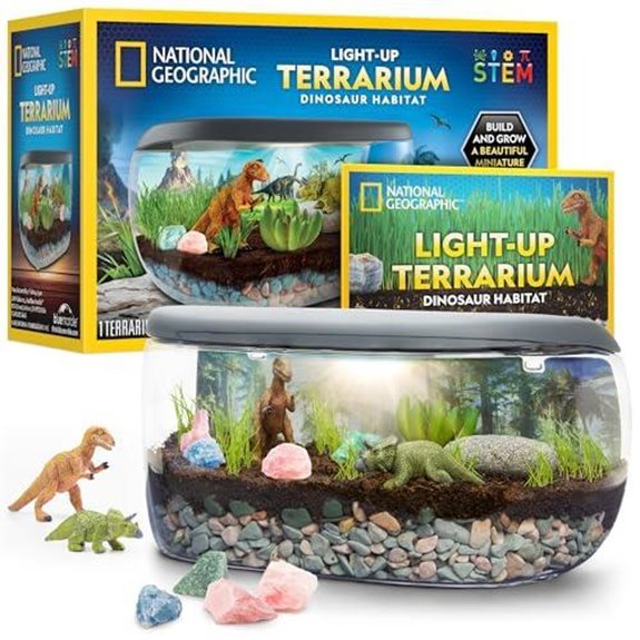 15 Best Terrarium Kits for 2026 (Bring Nature Indoors) 12 national geographic dinosaur terrarium kit