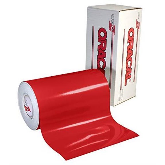 15 Best Vinyl for Outdoor Signs in 2026 14 oracal 651 glossy red vinyl
