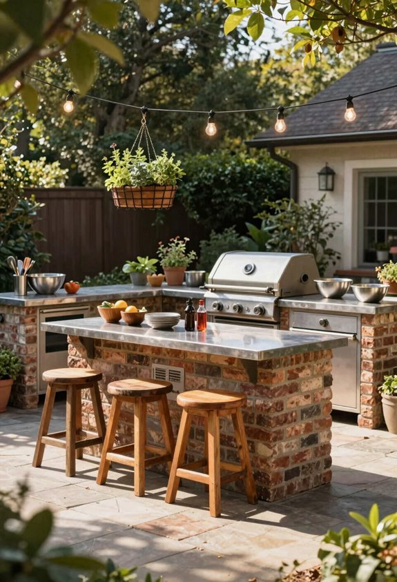 7 Outdoor Kitchen Decor Ideas That Transform Your Backyard 1 outdoor kitchen workflow and entertainment layout