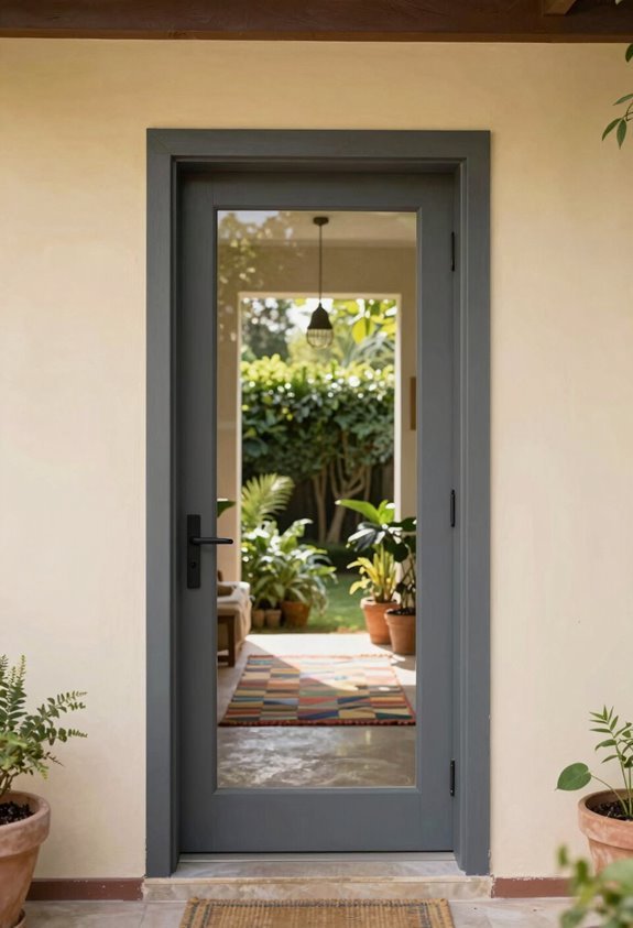 10 Ways to Decorate Patio Doors That Transform Your Space 2 paint walls first match or contrast