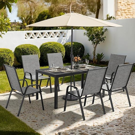 11 Best Patio Table and Chairs for 2026 1 pamapic 6 person outdoor set