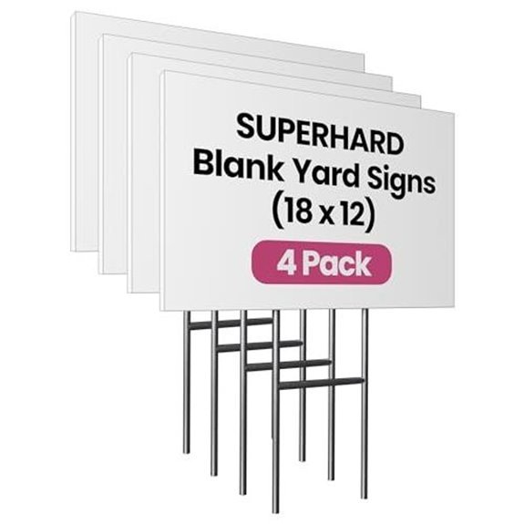 15 Best Vinyl for Outdoor Signs in 2026 5 partyprints yard signs pack