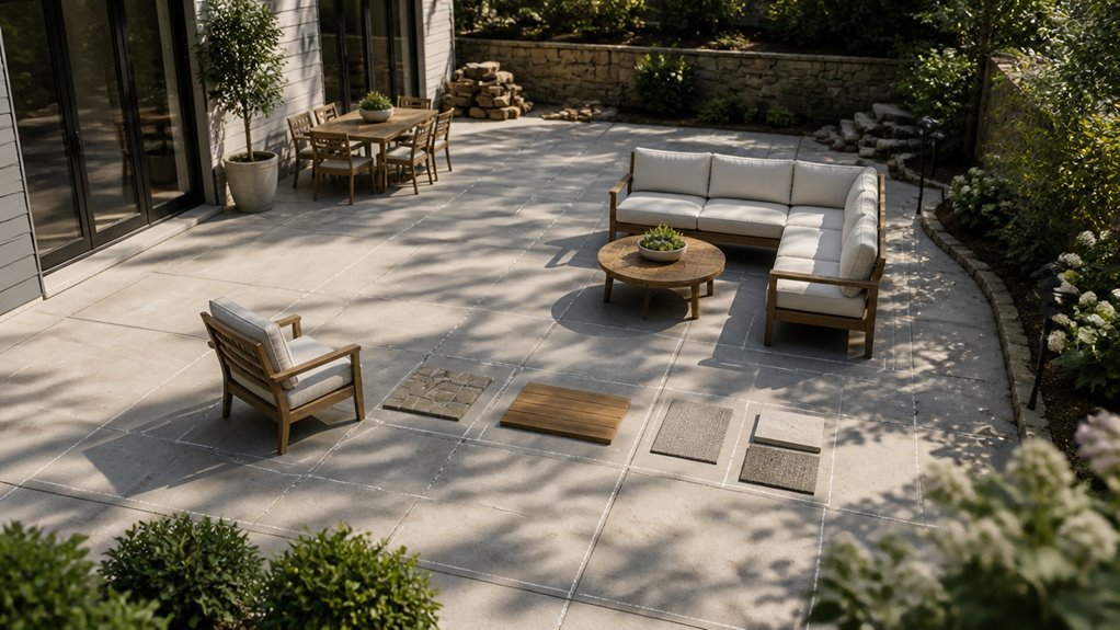 patio layout design steps
