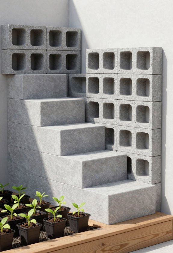 7 Simple Garden Box Ideas for Beginners 2 planter wall blocks expansion