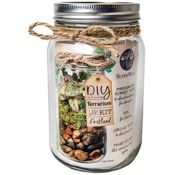 15 Best Terrarium Kits for 2026 (Bring Nature Indoors) 7 portland mason jar terrarium kit