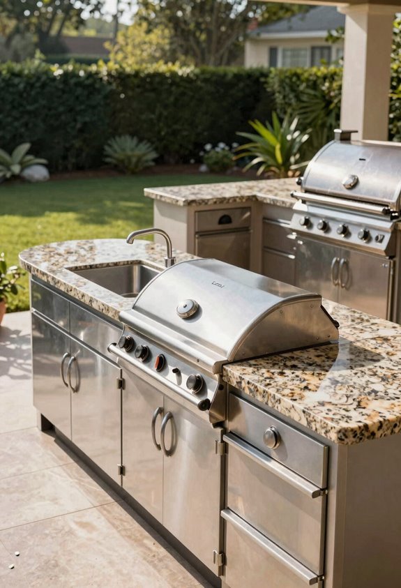 How to Design an Outdoor Kitchen in 7 Steps 3 precise cutouts for appliances