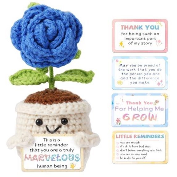 10 Best Plants to Give a Man in 2026 6 qaouls emotional support crochet rose