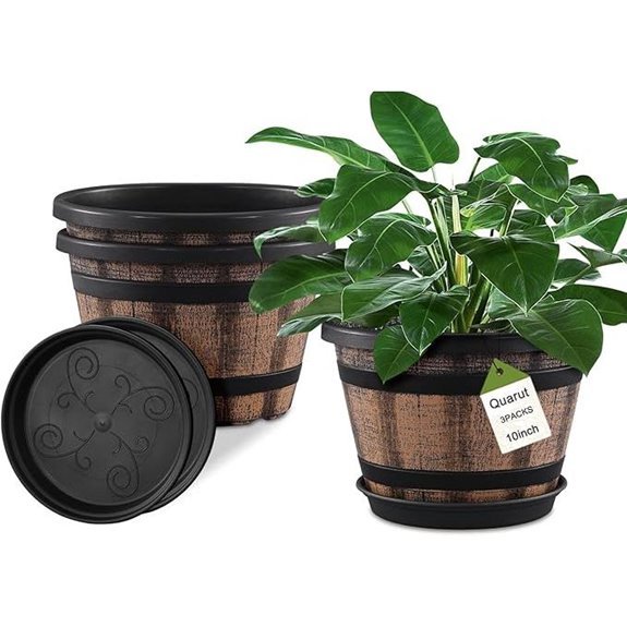 quarut 3 pack whiskey barrels