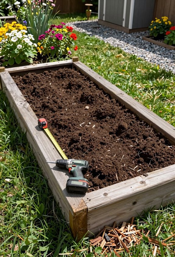 10 Steps to Build Raised Flower Beds Yourself 1 raised beds improve soil back relief