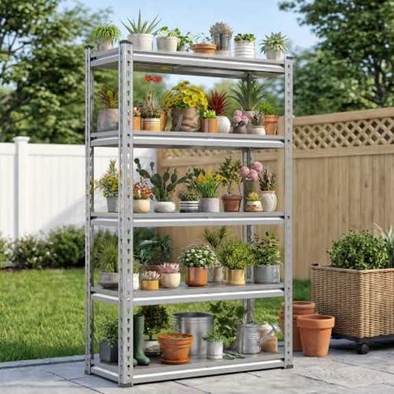 5 Best Plant Racks for 2026 3 reibii 60h waterproof stand