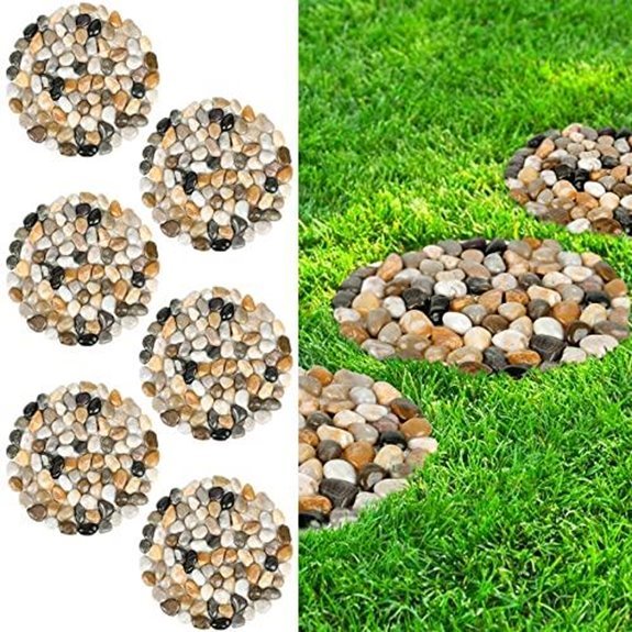 15 Best Garden Stepping Stones for 2026 11 river rock stepping stones for garden pathway