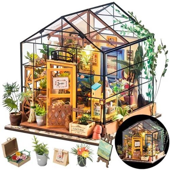 10 Best Small Greenhouses for 2026 (Grow Year-Round) 9 rolife miniature greenhouse kit