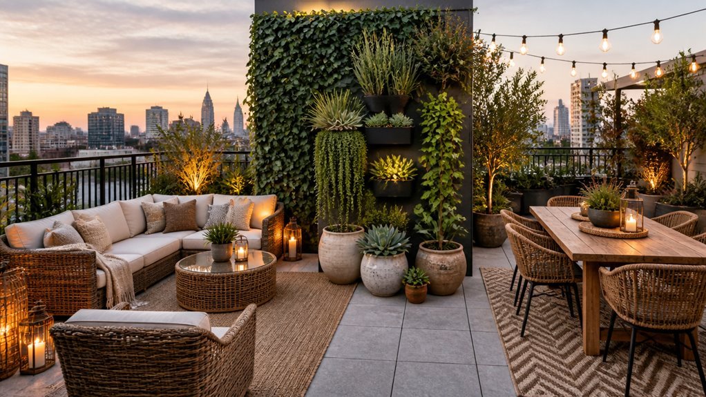 rooftop patio decor ideas