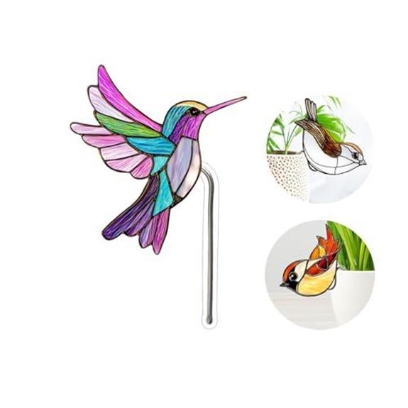 15 Best Hanging Baskets for Hummingbirds in 2026 14 roouten hanging planters with hummingbird decor