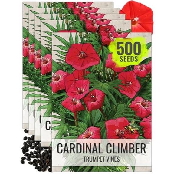 10 Best Annual Climbers for 2026 (Vertical Garden Magic) 5 seed needs cardinal climber seeds