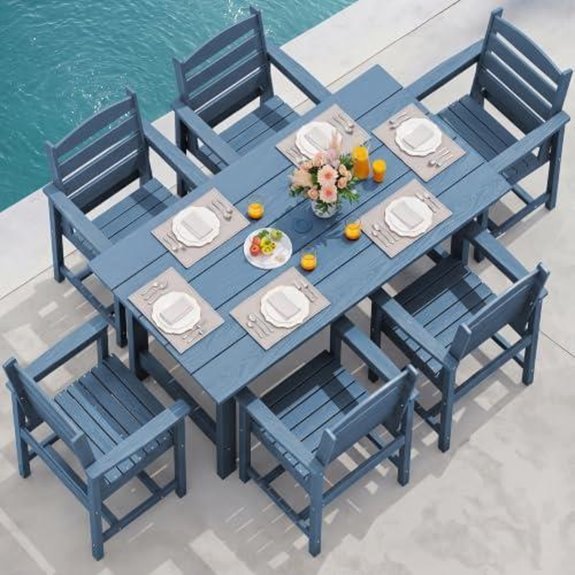 serwall 7 piece outdoor set