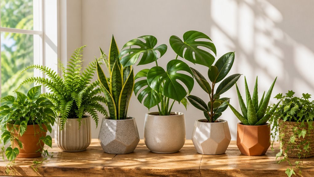 seven step indoor plant identification