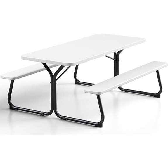 7 Best Picnic Tables for 2026 2 six foot outdoor picnic table with benches