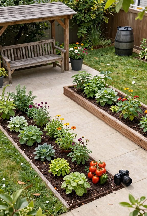 10 Basic Garden Design Ideas for Beginners 3 sketching zones for meals gardens kids
