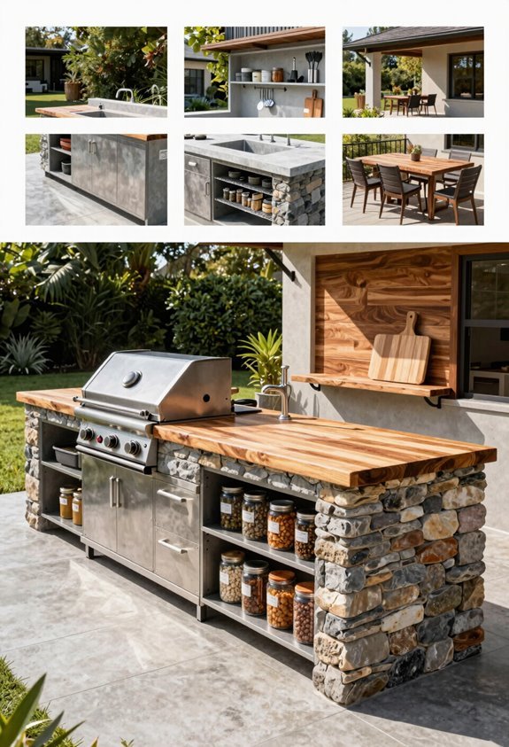 How to Design an Outdoor Kitchen in 7 Steps 5 smart outdoor kitchen workflow zones