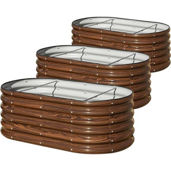 15 Best Garden Containers for 2026 13 snugniture galvanized metal bed 3 pack