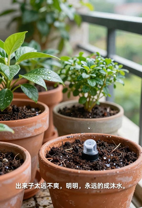 How Often Should I Water My Potted Plants? 3 soil moisture drainage rehydration test