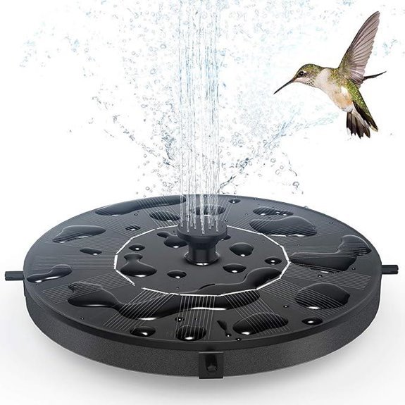 10 Best Bird Baths for 2026 (Feathered Friends Approved) 9 solar powered bird bath fountain pump