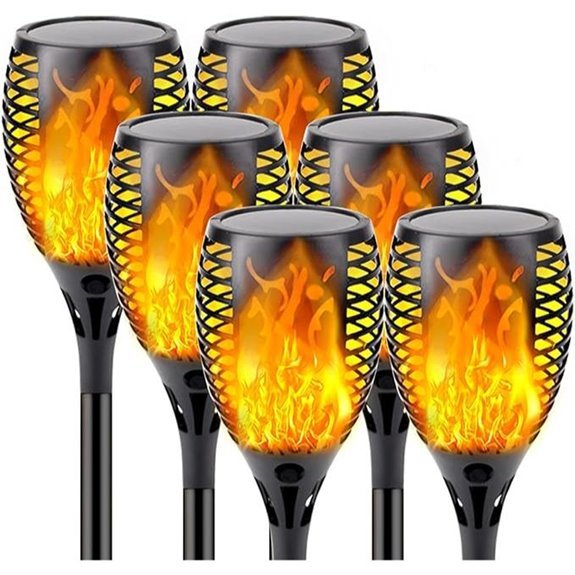 10 Best Flickering Flame Solar Lights for 2026 2 solar torch lights with flickering flame