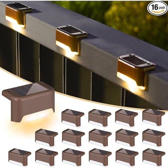 5 Best Solar Fence Lights for 2026 2 solpex outdoor solar deck lights