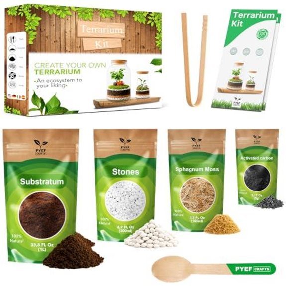 15 Best Terrarium Kits for 2026 (Bring Nature Indoors) 1 succulents terrarium kit included