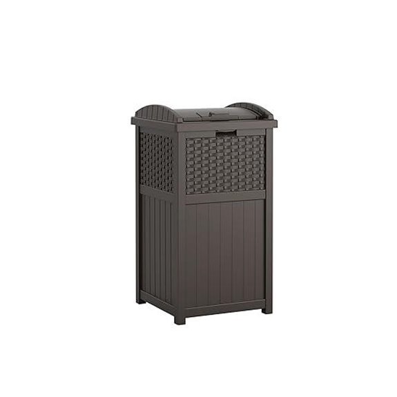 15 Best Garden Containers for 2026 12 suncast 33 gallon outdoor trashcan hideaway