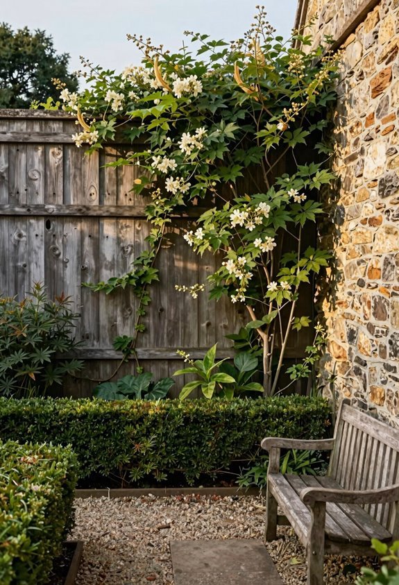 10 Basic Garden Design Ideas for Beginners 5 tall privacy with climbing walls
