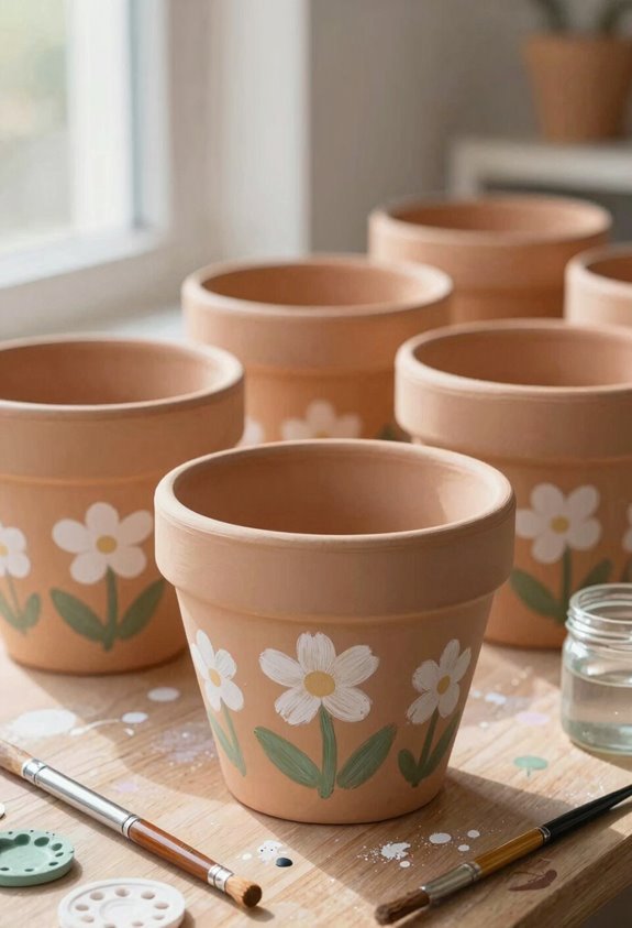 DIY Painted Flower Pots Simple Guide 1 terracotta pot painting essentials set