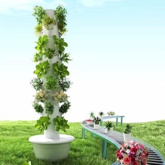 15 Best Hydroponic Tower Gardens for 2026 12 tiruss 9 layer hydroponic tower