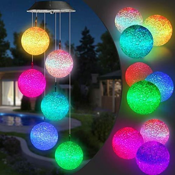 7 Best Solar Lighting Wind Chimes for 2026 3 toodour solar wind chime