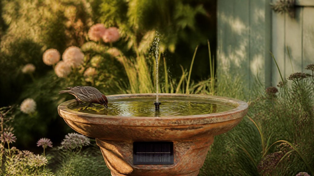 top solar bird bath fountains 2026